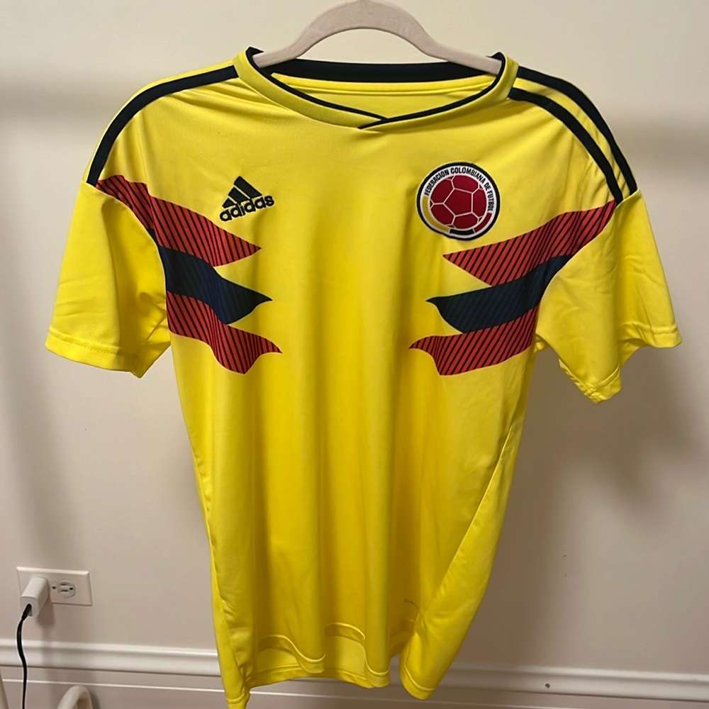 Adidas Colombia Soccer Jersey - Large